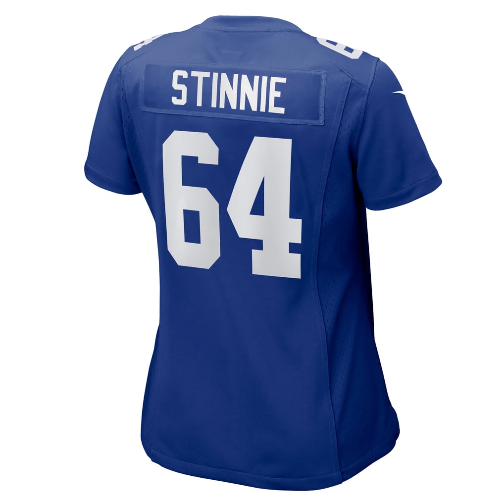 Women's New York Giants Aaron Stinnie Nike  Royal  Game Jersey - Image 4