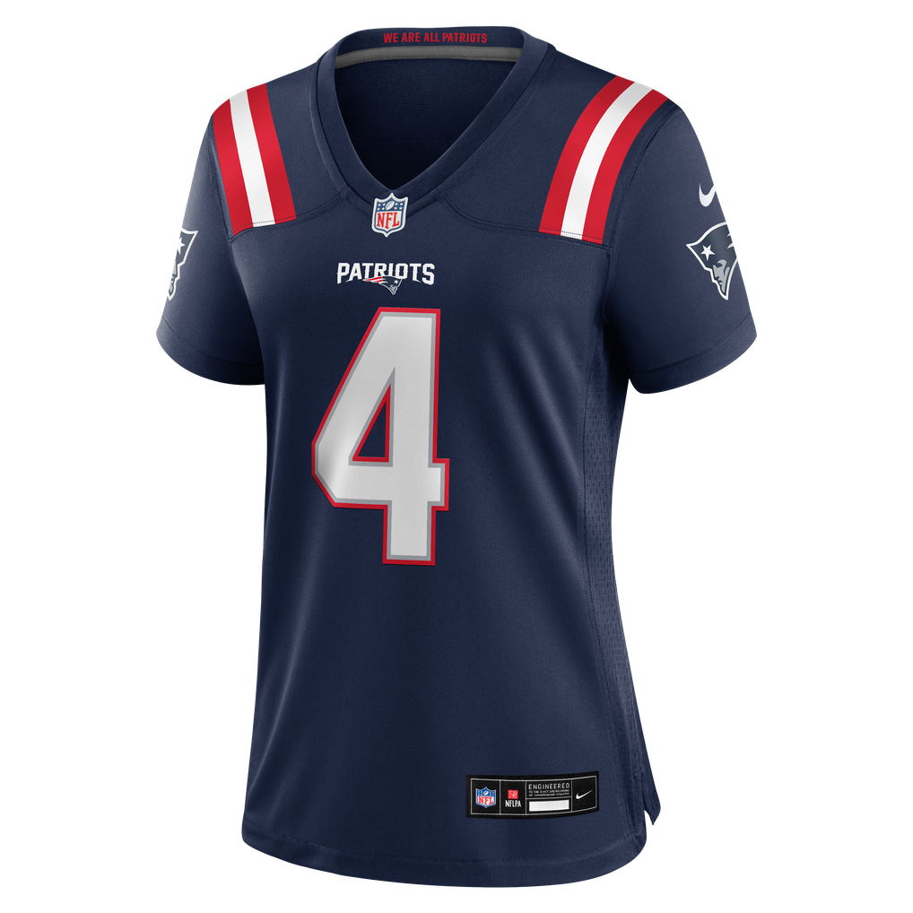 Women's New England Patriots Adam Vinatieri Nike Navy Team Retired Game Jersey - Image 7