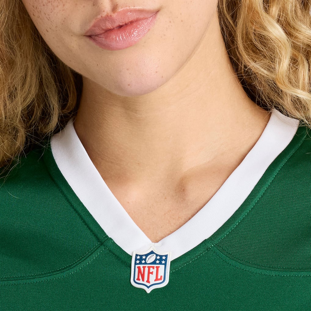 Women's New York Jets Adonai Mitchell Nike Legacy Green Team Game Jersey - Image 9