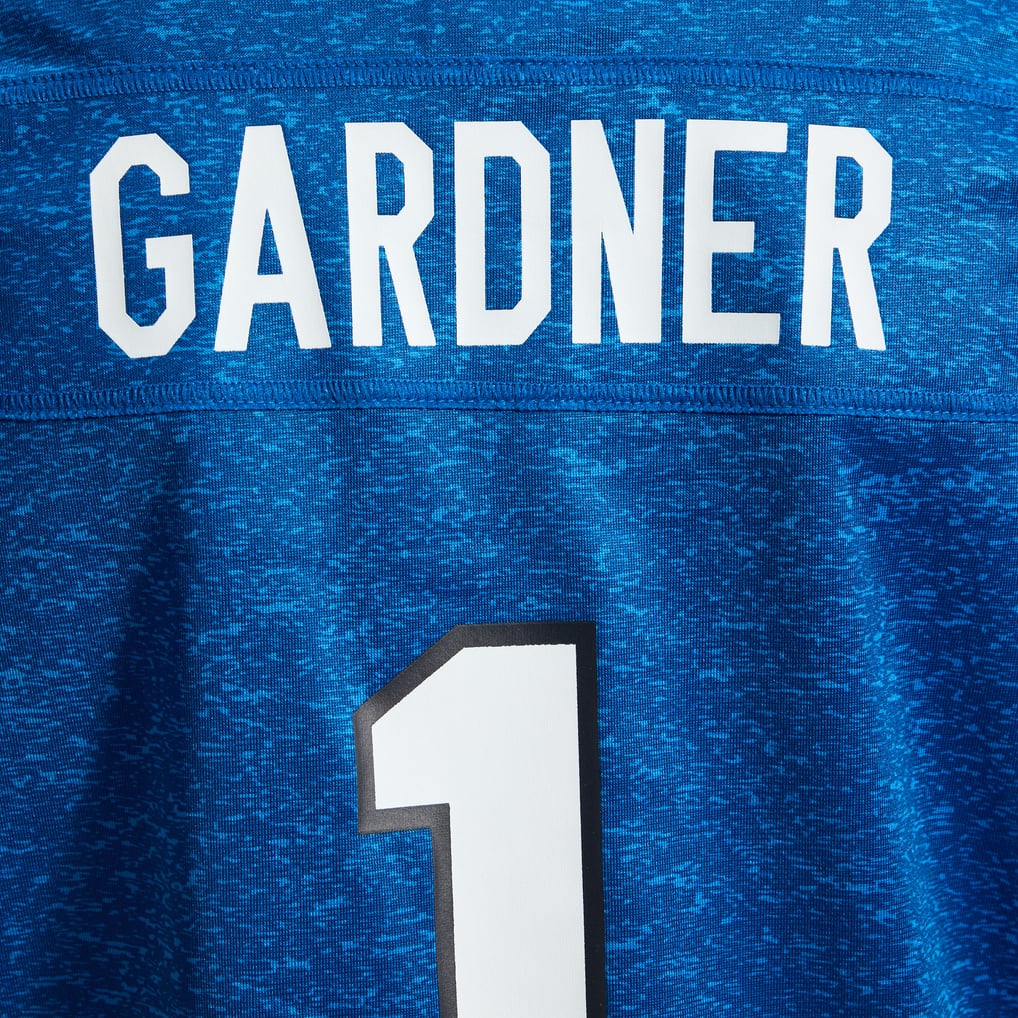 Women's Indianapolis Colts Ahmad Sauce Gardner Nike  Heather Royal Alternate 2 Indiana Nights Game Jersey - Image 12