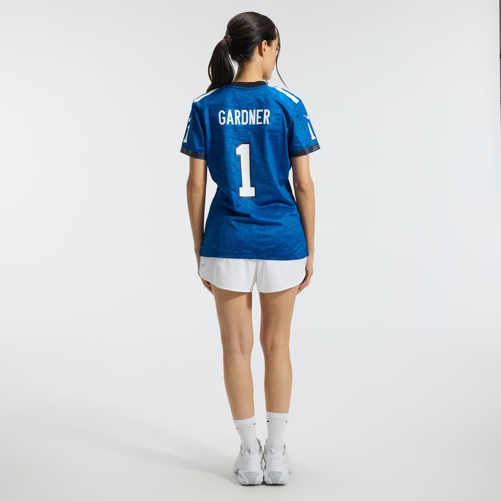Women's Indianapolis Colts Ahmad Sauce Gardner Nike  Heather Royal Alternate 2 Indiana Nights Game Jersey - Image 6