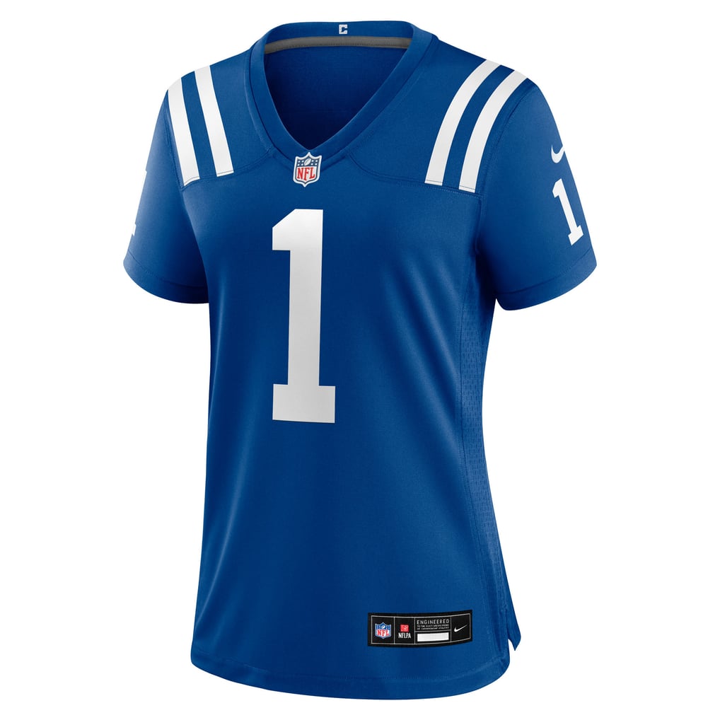 Women's Indianapolis Colts Ahmad Sauce Gardner Nike  Royal Team  Game Jersey - Image 3