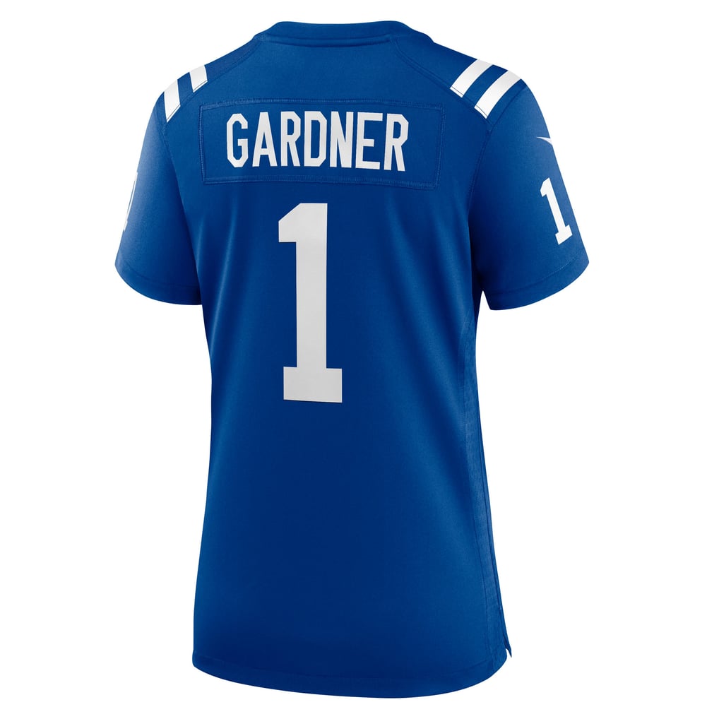 Women's Indianapolis Colts Ahmad Sauce Gardner Nike  Royal Team  Game Jersey - Image 4