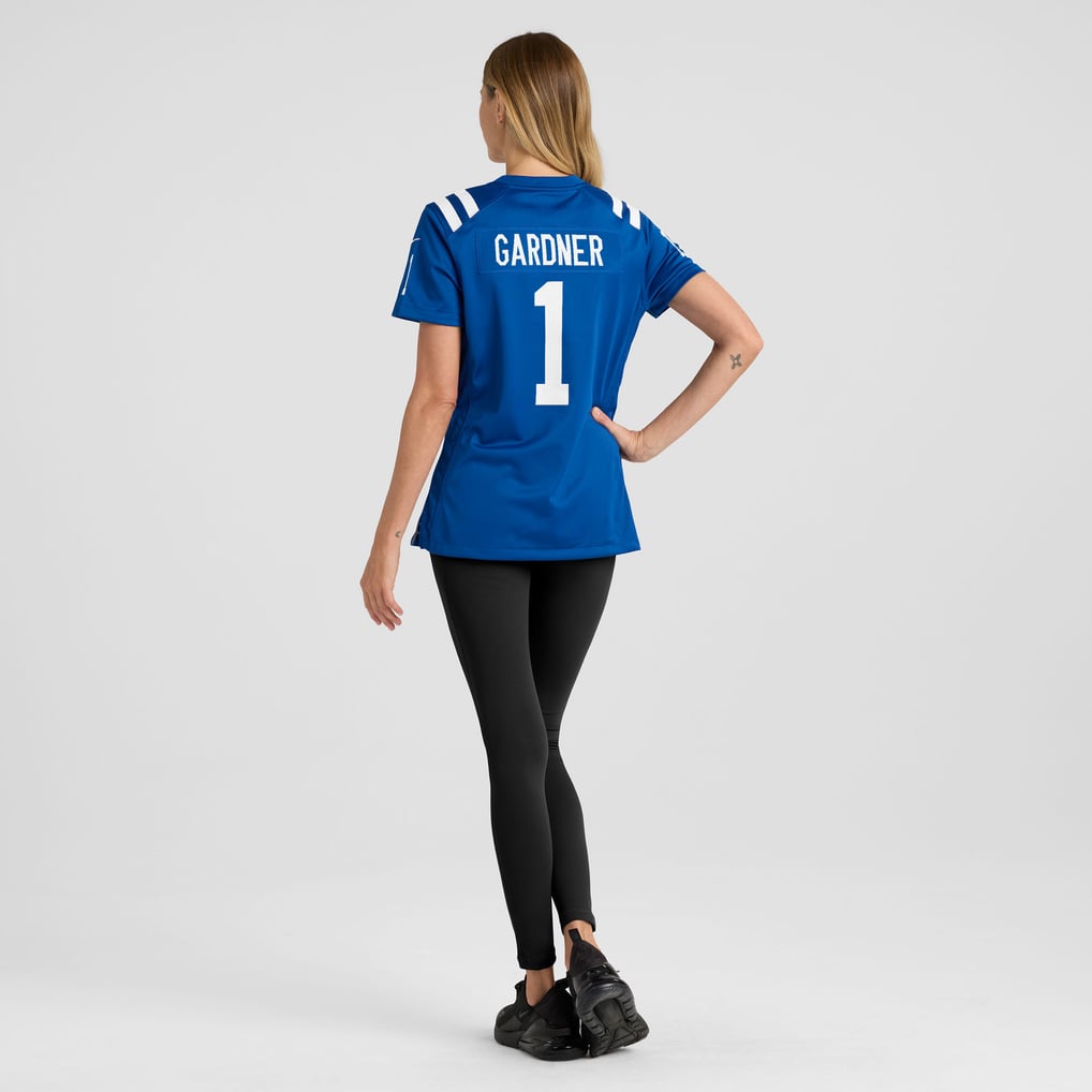 Women's Indianapolis Colts Ahmad Sauce Gardner Nike  Royal Team  Game Jersey - Image 6