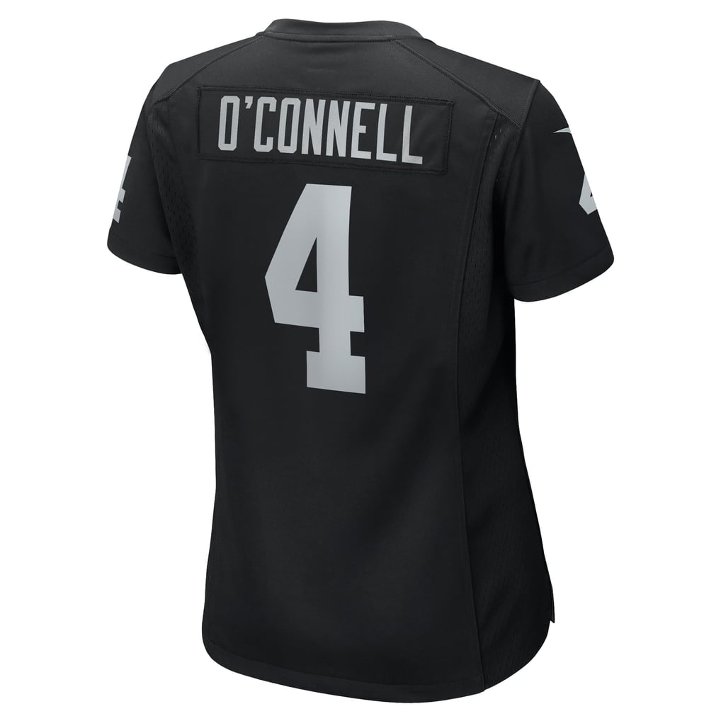 Women's Las Vegas Raiders Aidan O'Connell Nike  Black  Game Jersey - Image 4