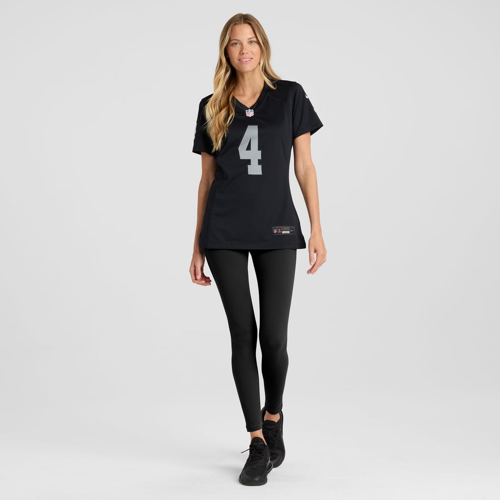 Women's Las Vegas Raiders Aidan O'Connell Nike  Black  Game Jersey - Image 5