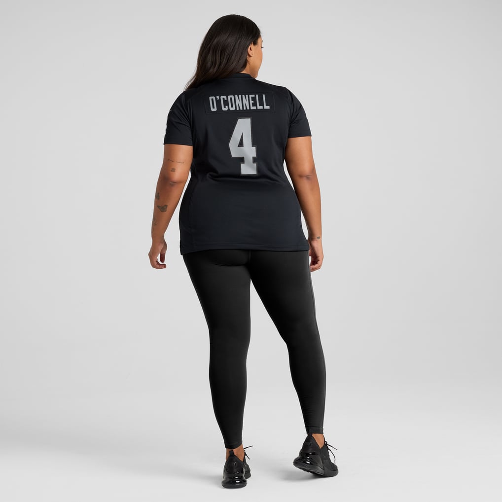 Women's Las Vegas Raiders Aidan O'Connell Nike  Black  Game Jersey - Image 8