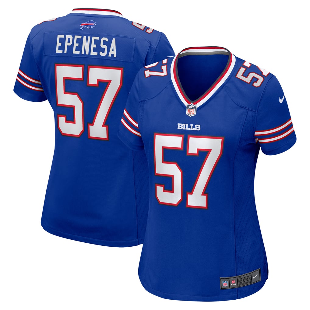 Women's Buffalo Bills A.J. Epenesa Nike Royal Game Jersey - Image 2