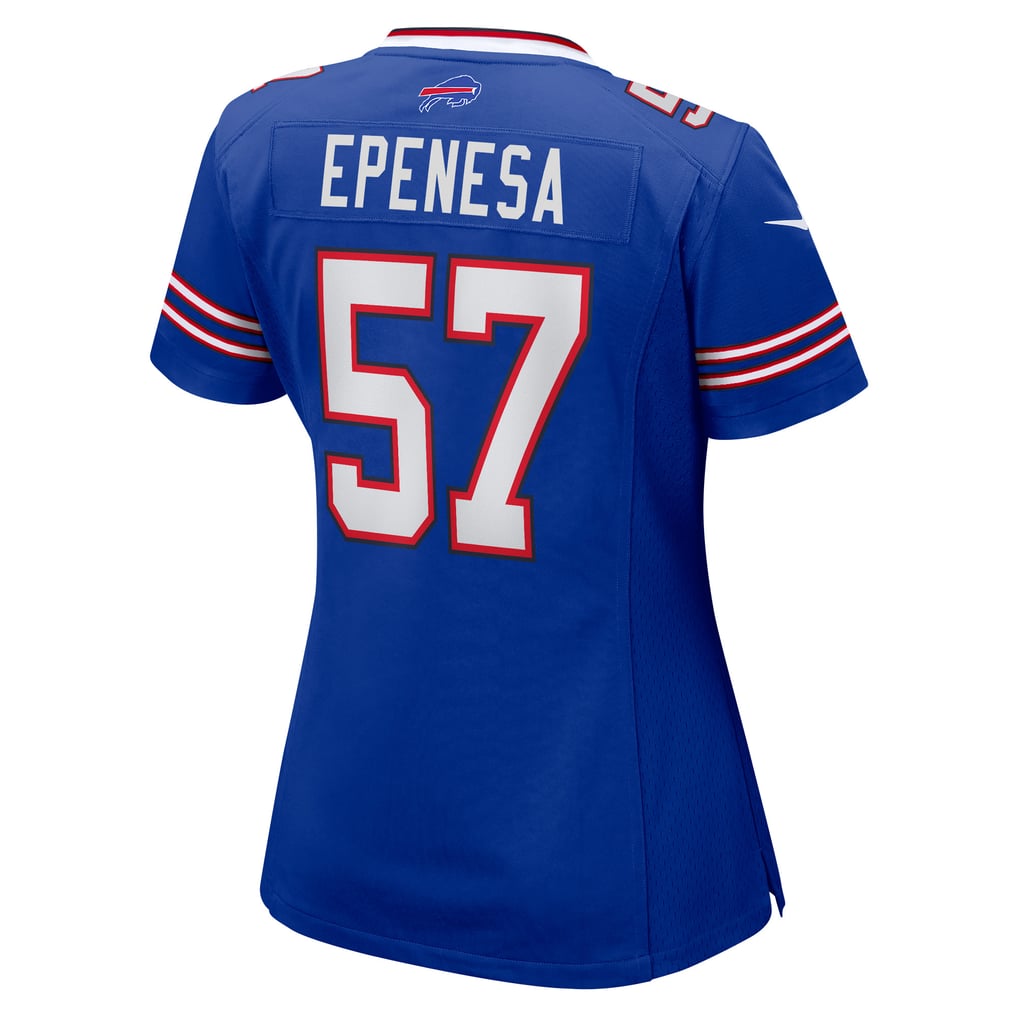 Women's Buffalo Bills A.J. Epenesa Nike Royal Game Jersey - Image 4