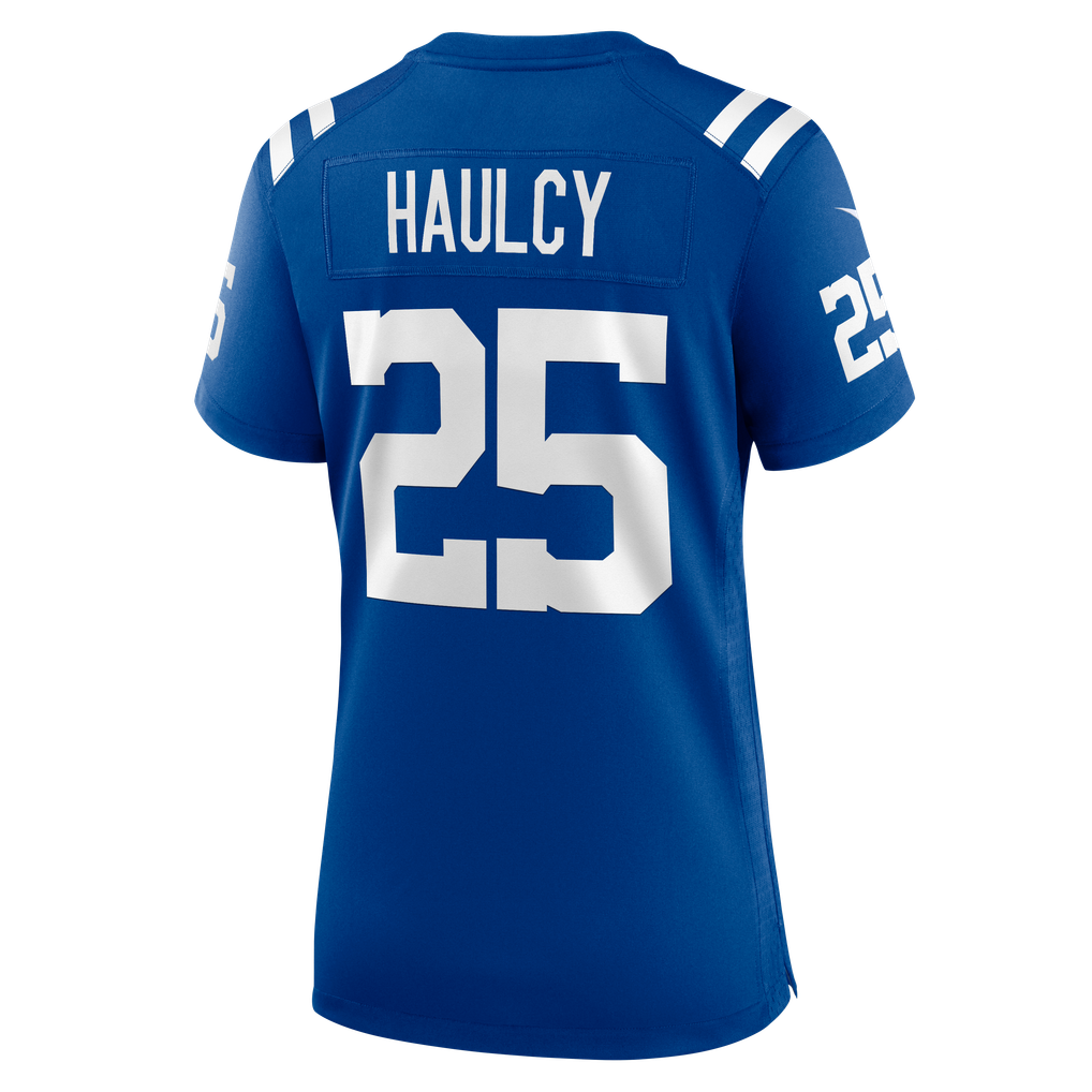 Women's Indianapolis Colts A.J. Haulcy Nike Royal Team Game Jersey - Image 8