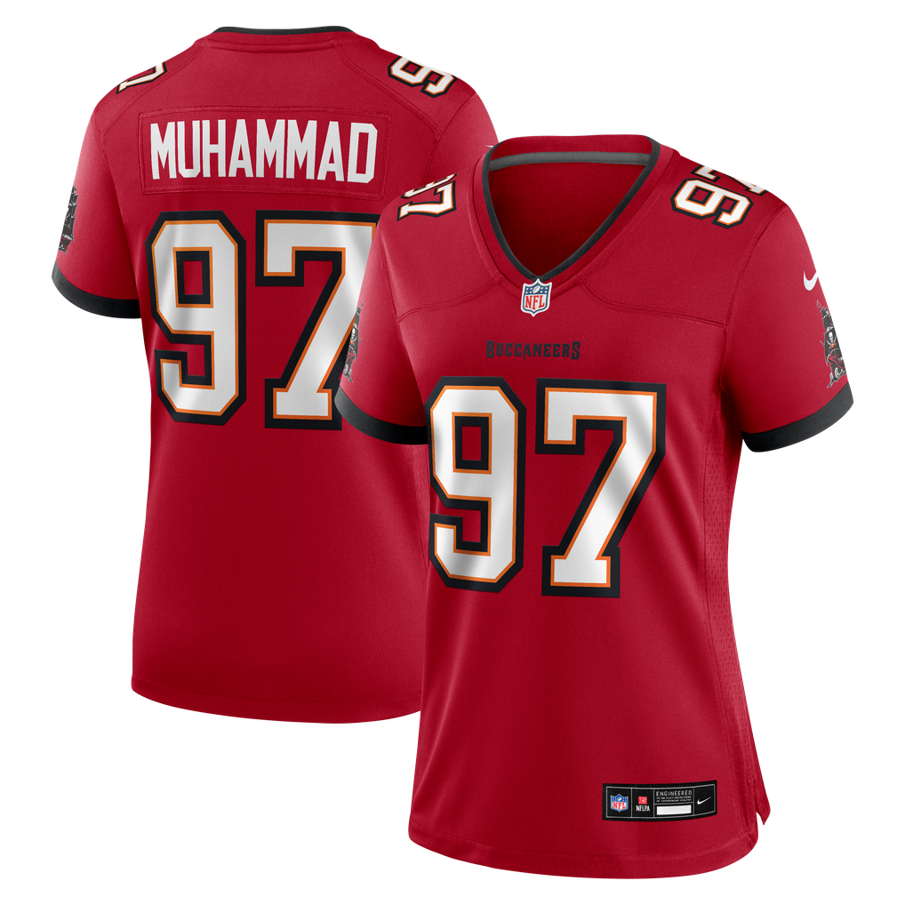 Women's Tampa Bay Buccaneers Al-Quadin Muhammad Nike Red Team Game Jersey - Image 1