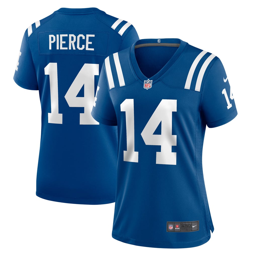 Women's Indianapolis Colts Alec Pierce Nike Royal Player Game Jersey - Image 1