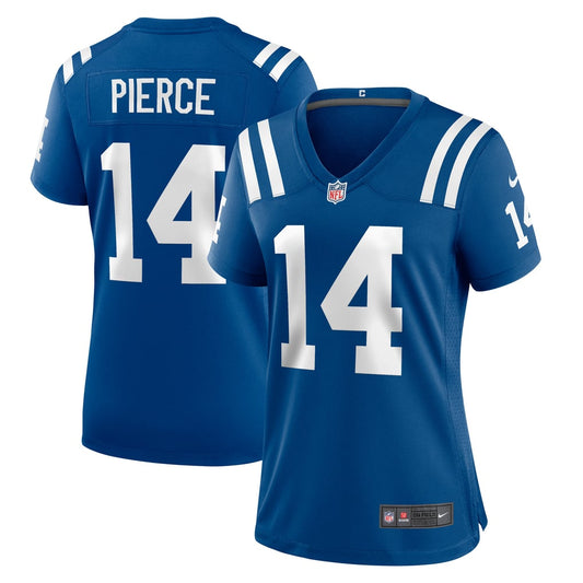 Women's Indianapolis Colts Alec Pierce Nike Royal Player Game Jersey - Image 1