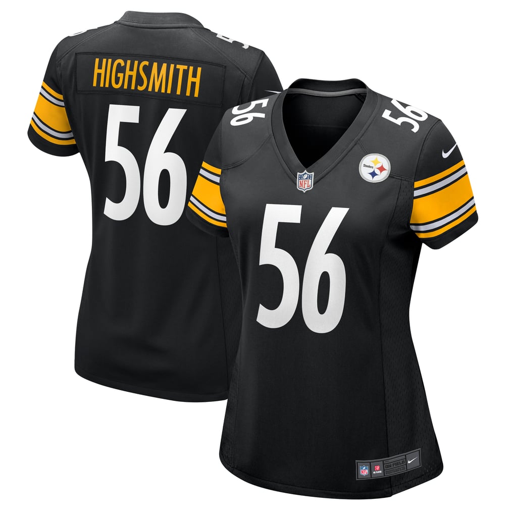 Women's Pittsburgh Steelers Alex Highsmith Nike  Black Team Game Jersey - Image 2