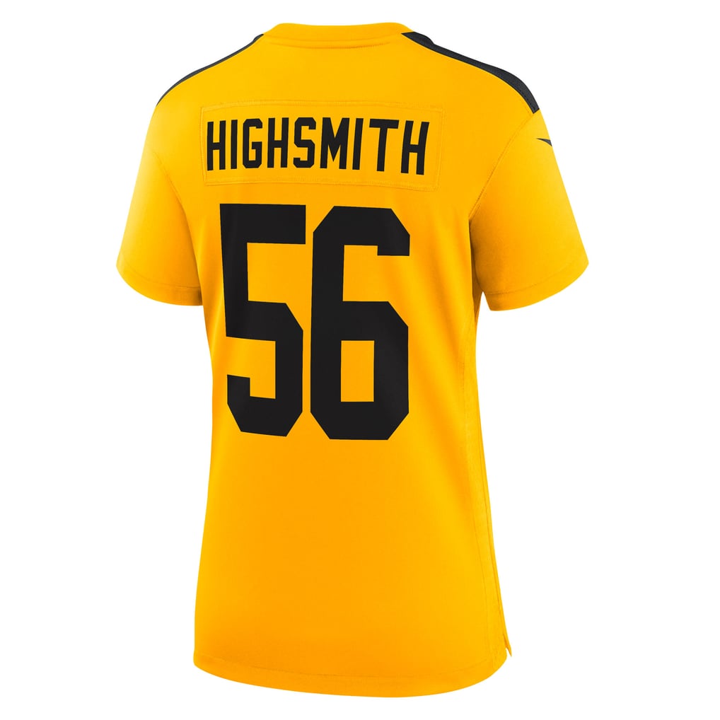 Women's Pittsburgh Steelers Alex Highsmith Nike  Gold Alternate Game Jersey - Image 4