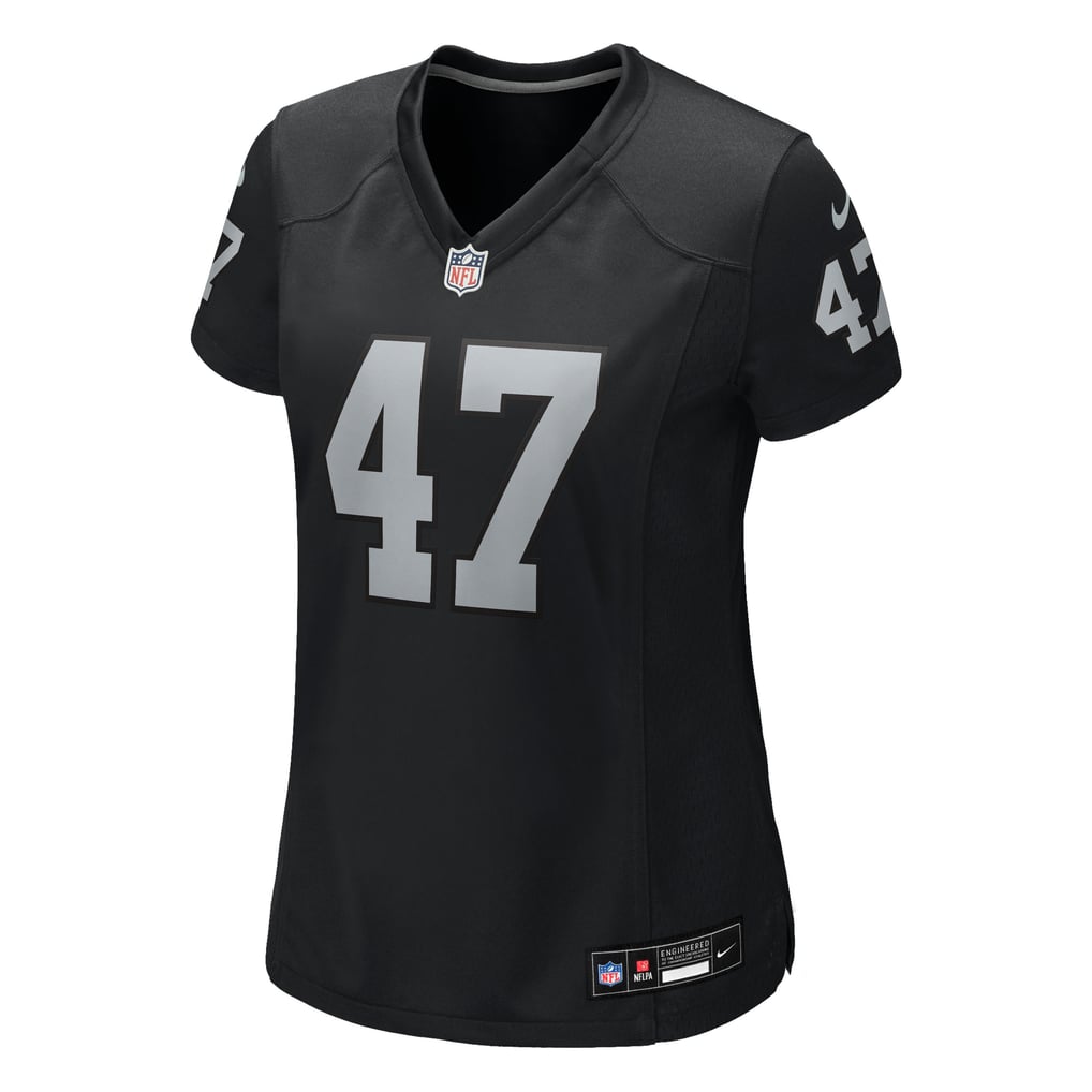 Women's Las Vegas Raiders Alex Ward Nike  Black Team Game Jersey - Image 3
