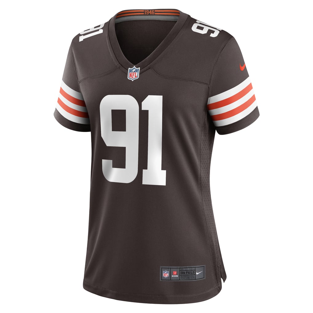 Women's Cleveland Browns Alex Wright Nike Brown Team Game Jersey - Image 3
