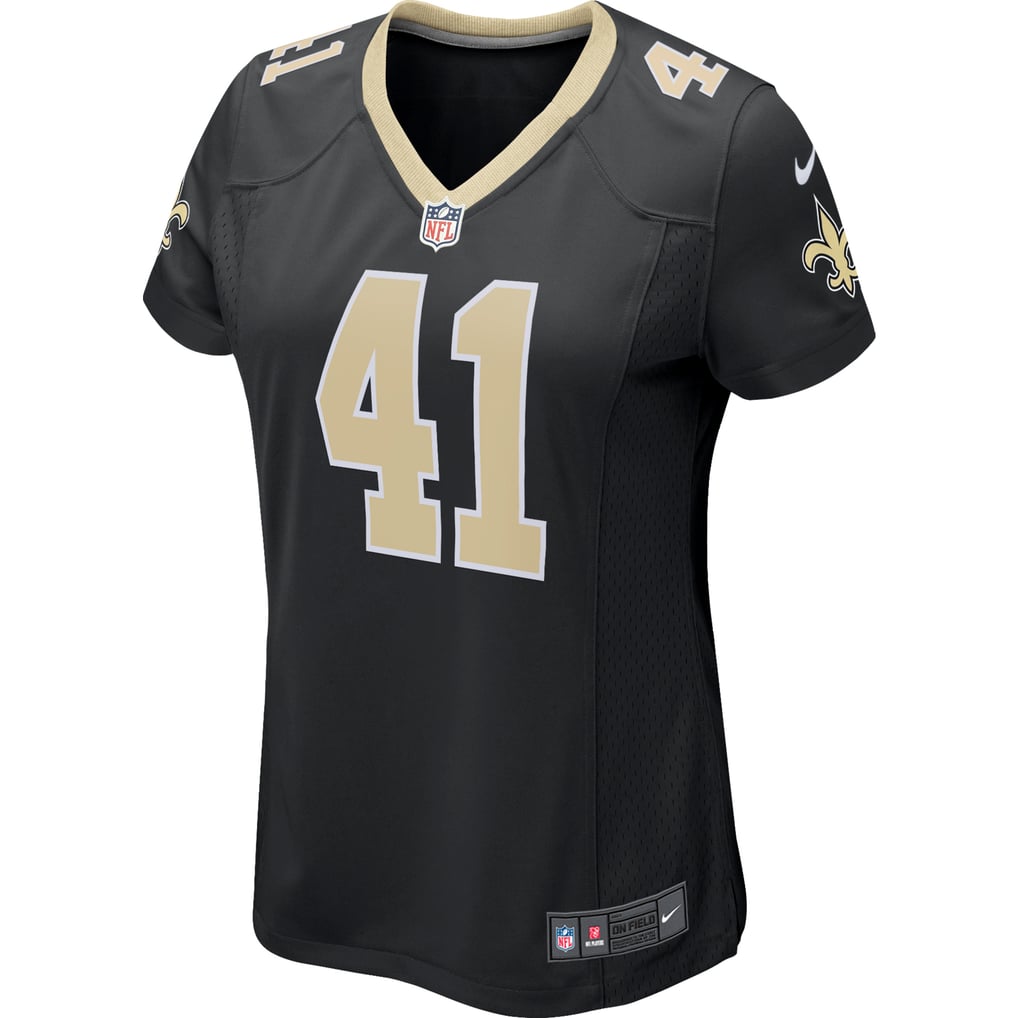 Women's Nike Alvin Kamara Black New Orleans Saints Game Jersey - Image 3
