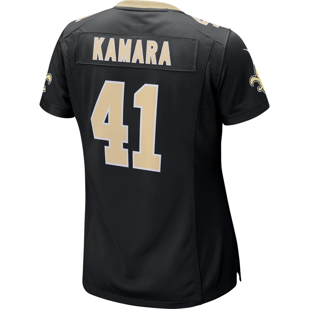 Women's Nike Alvin Kamara Black New Orleans Saints Game Jersey - Image 4