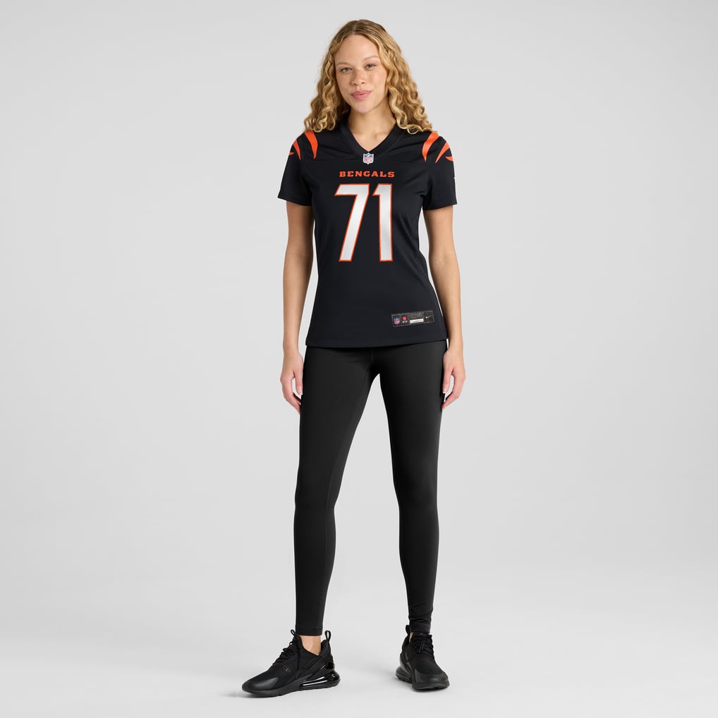 Women's Cincinnati Bengals Amarius Mims Nike Black Game Jersey - Image 5