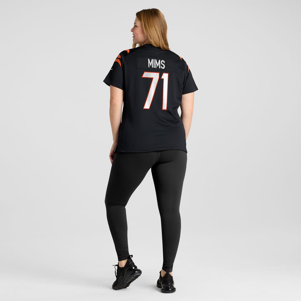 Women's Cincinnati Bengals Amarius Mims Nike Black Game Jersey - Image 8