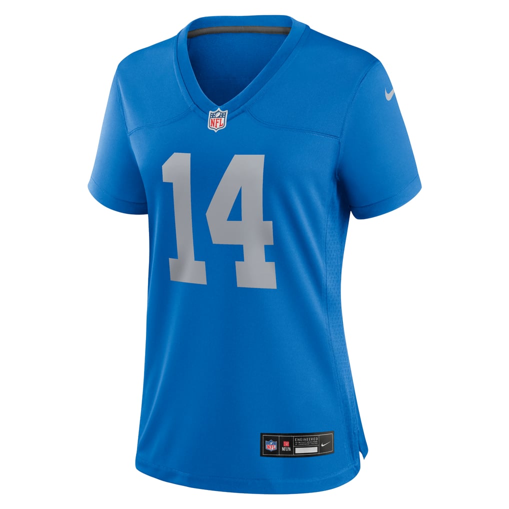 Women's Detroit Lions Amon-Ra St. Brown Nike Blue Alternate Game Jersey - Image 3