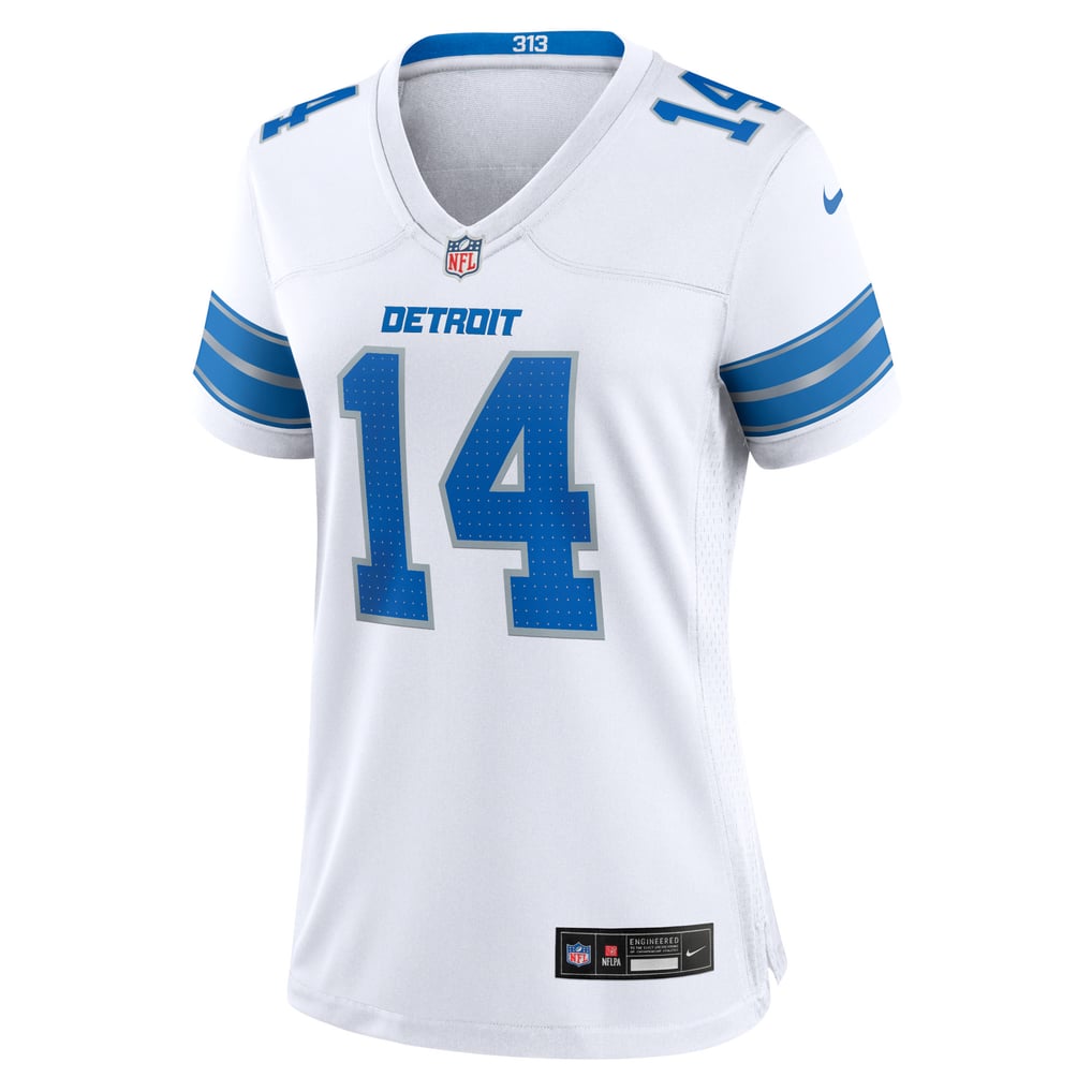 Women's Detroit Lions Amon-Ra St. Brown Nike White White Game Jersey - Image 3