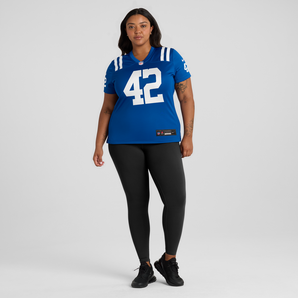Women's Indianapolis Colts Anderson Castle Nike Royal Team Game Jersey - Image 5