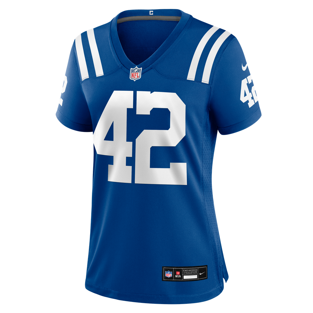 Women's Indianapolis Colts Anderson Castle Nike Royal Team Game Jersey - Image 7