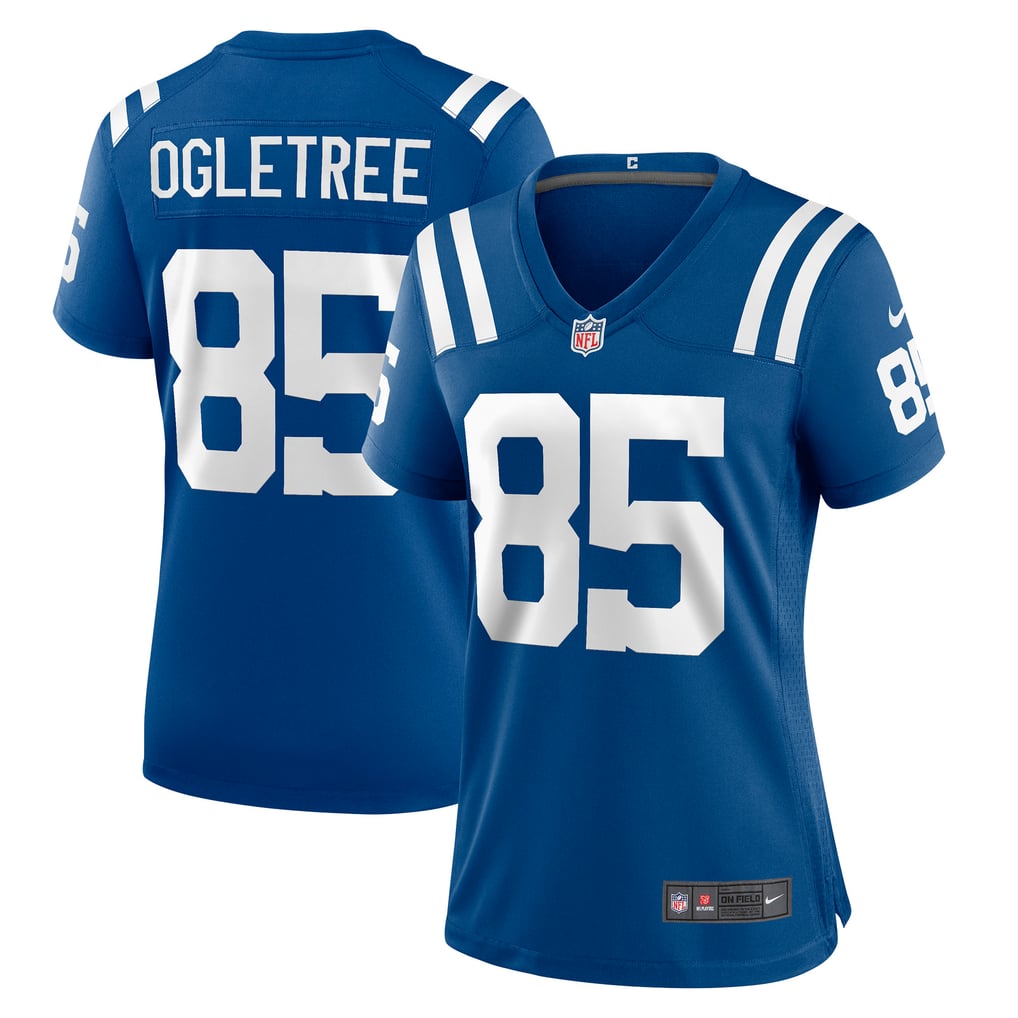 Women's Indianapolis Colts Andrew Ogletree Nike Royal Player Game Jersey - Image 1