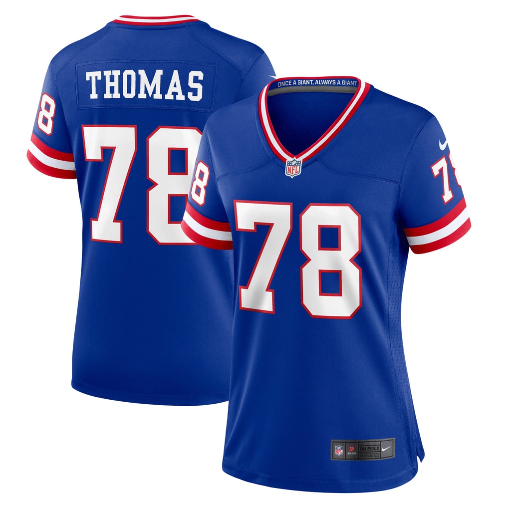 Women's New York Giants Andrew Thomas Nike Century Red Alternate Game Jersey - Image 1