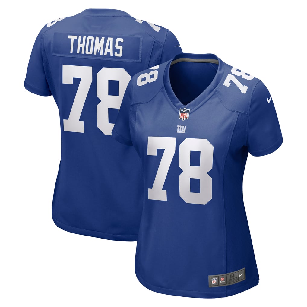 Women's New York Giants Andrew Thomas Nike Royal Game Jersey - Image 2