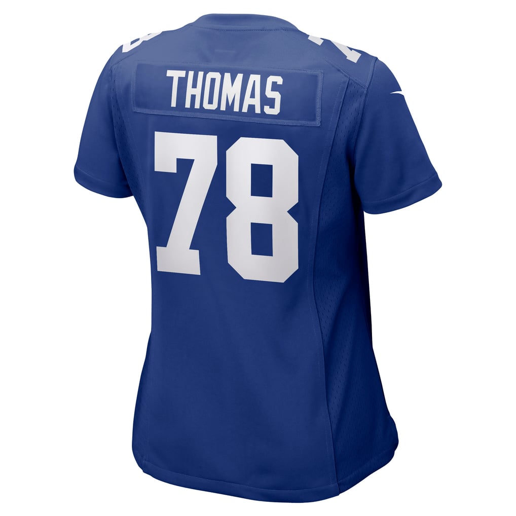 Women's New York Giants Andrew Thomas Nike Royal Game Jersey - Image 4