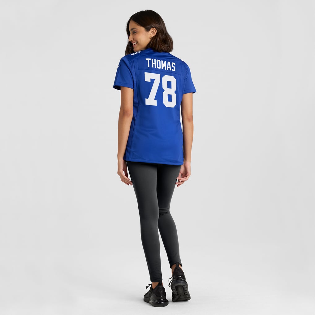 Women's New York Giants Andrew Thomas Nike Royal Game Jersey - Image 6