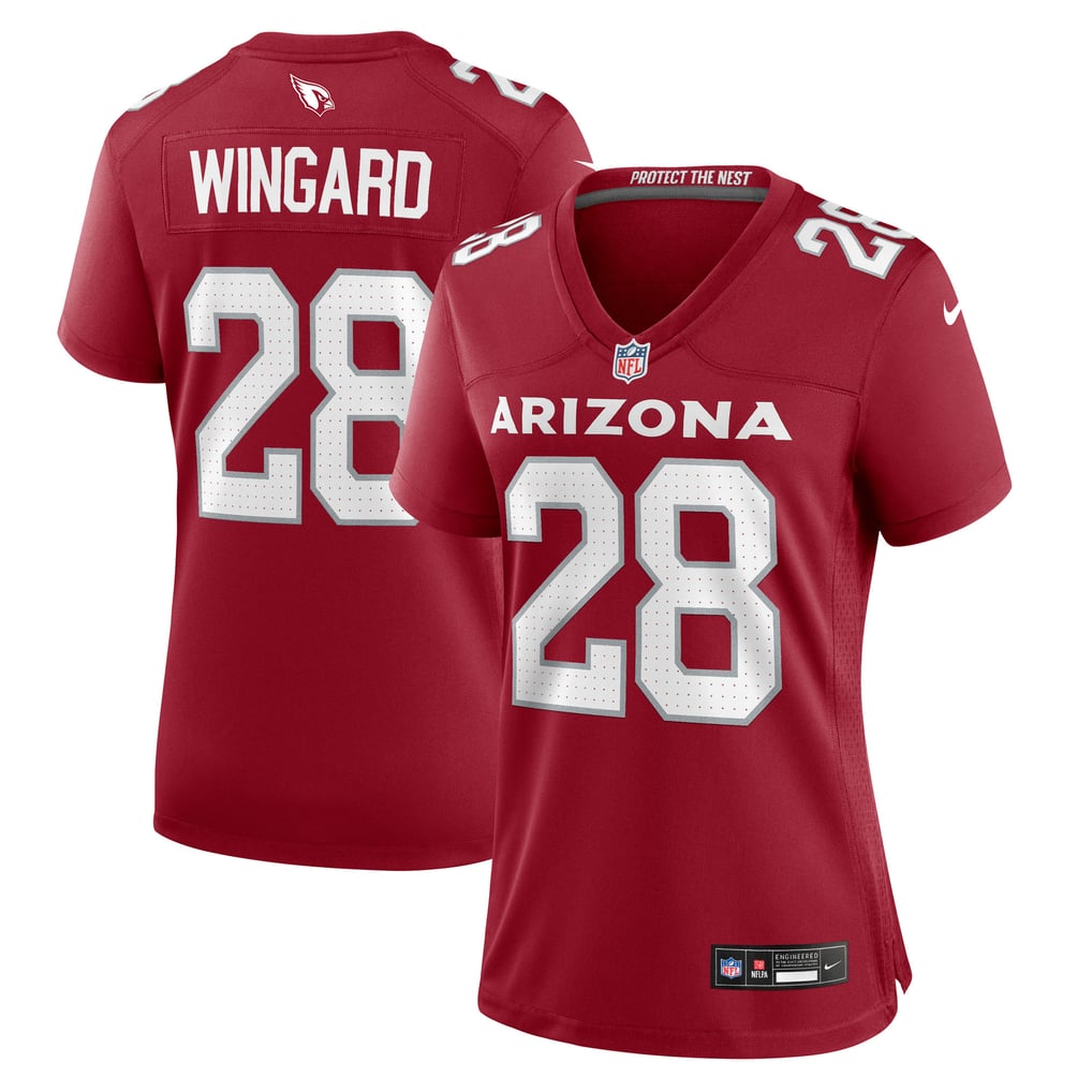 Women's Arizona Cardinals Andrew Wingard Nike Cardinal Team Game Jersey - Image 2