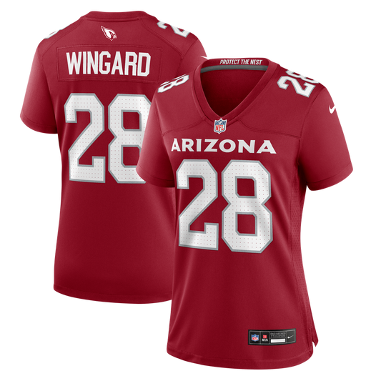 Women's Arizona Cardinals Andrew Wingard Nike Cardinal Team Game Jersey - Image 1