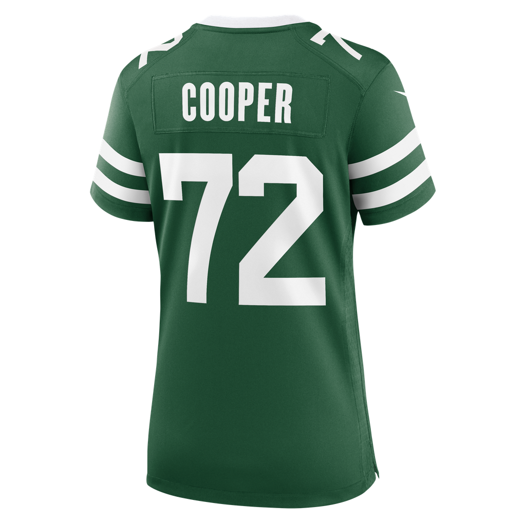 Women's New York Jets Anez Cooper Nike Legacy Green Team Game Jersey - Image 8