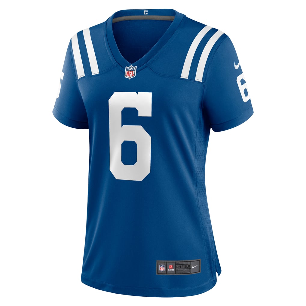 Women's Indianapolis Colts Anthony Gould Nike  Royal Game Jersey - Image 3