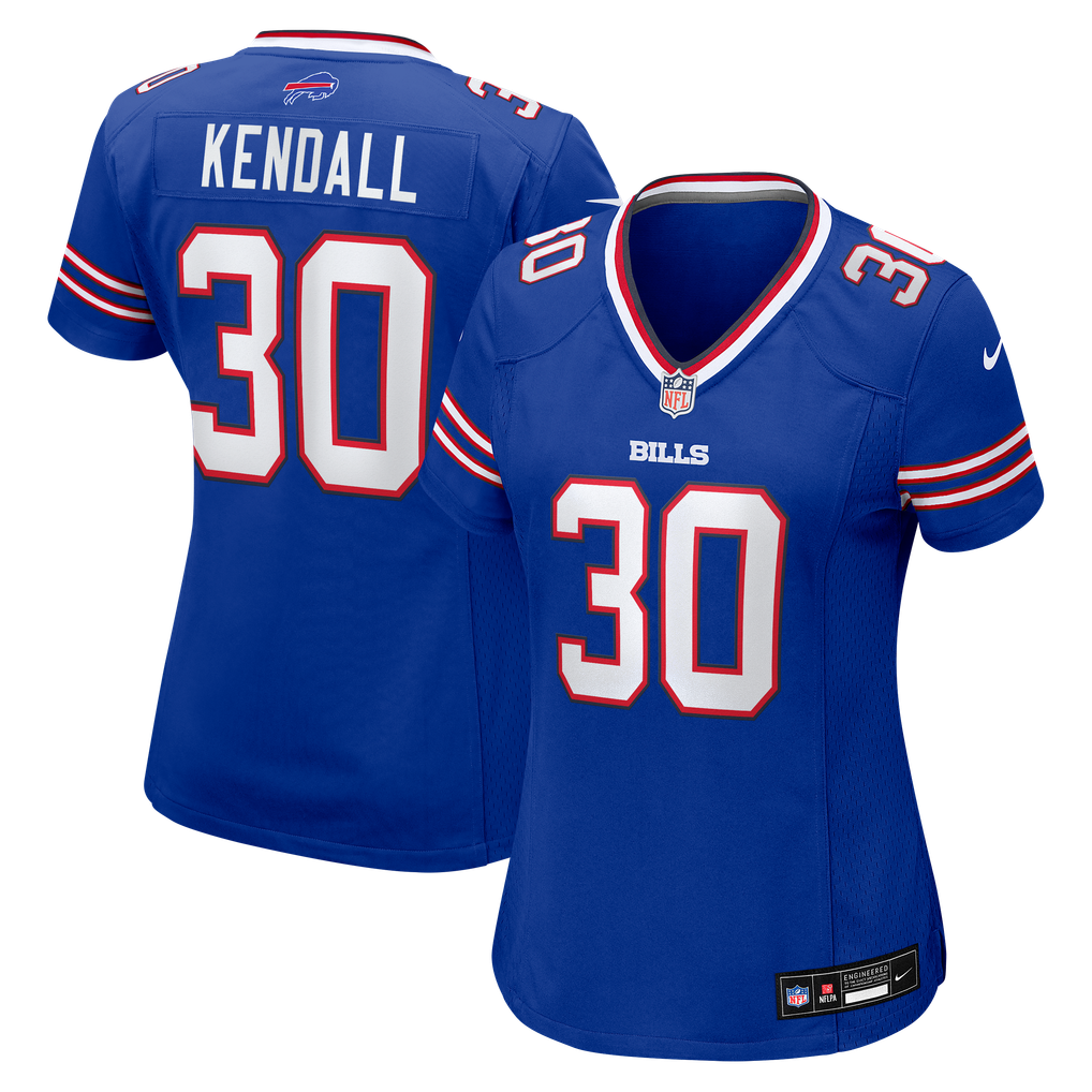 Women's Buffalo Bills Anthony Kendall Nike Royal Team Game Jersey - Image 1