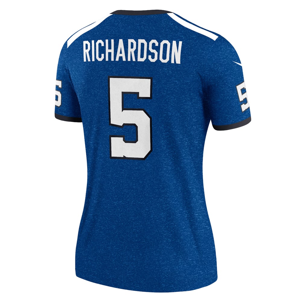 Women's Indianapolis Colts Anthony Richardson Nike  Royal Alternate Legend Player Performance Top - Image 4