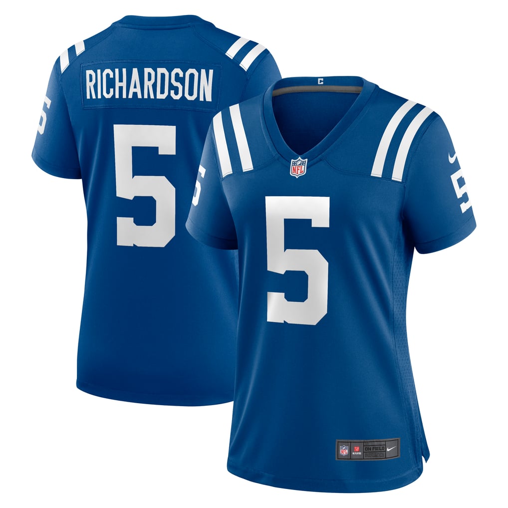 Women's Indianapolis Colts Anthony Richardson Sr. Nike Royal Team Game Jersey - Image 2