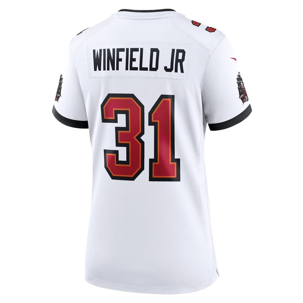 Women's Tampa Bay Buccaneers Antoine Winfield Jr. Nike White Game Jersey - Image 4