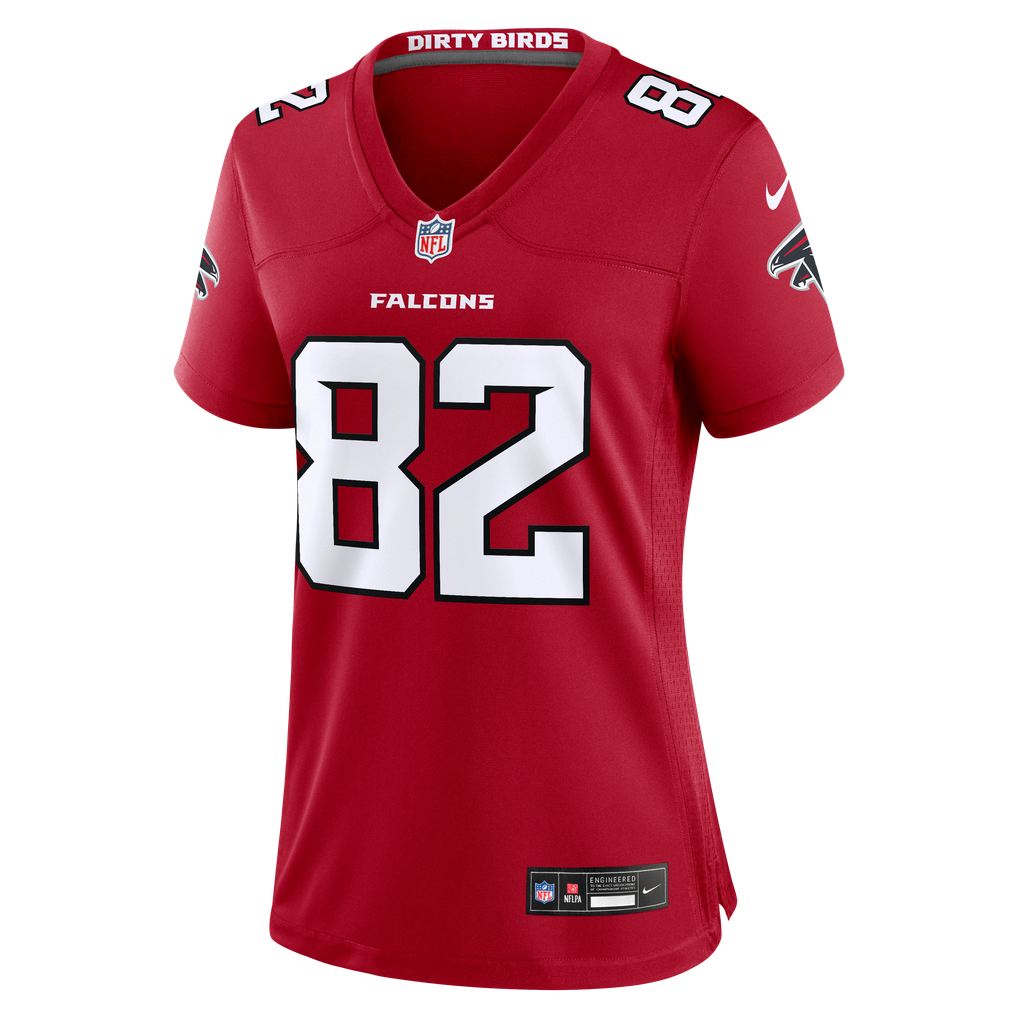 Women's Atlanta Falcons Antwane Wells Jr. Nike Red Team Game Jersey