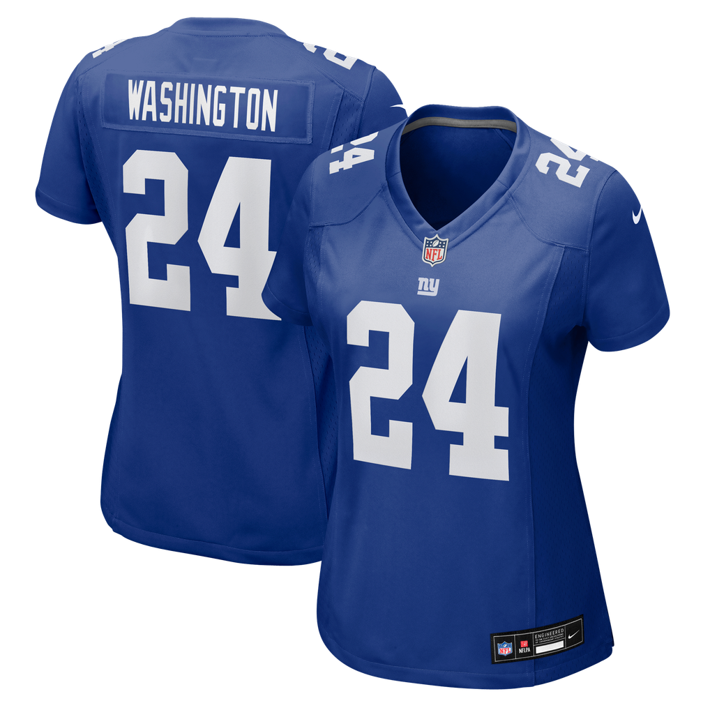 Women's New York Giants Ar'Darius Washington Nike Royal Team Game Jersey - Image 2