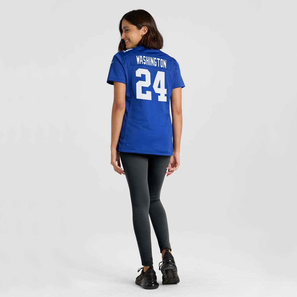 Women's New York Giants Ar'Darius Washington Nike Royal Team Game Jersey - Image 4