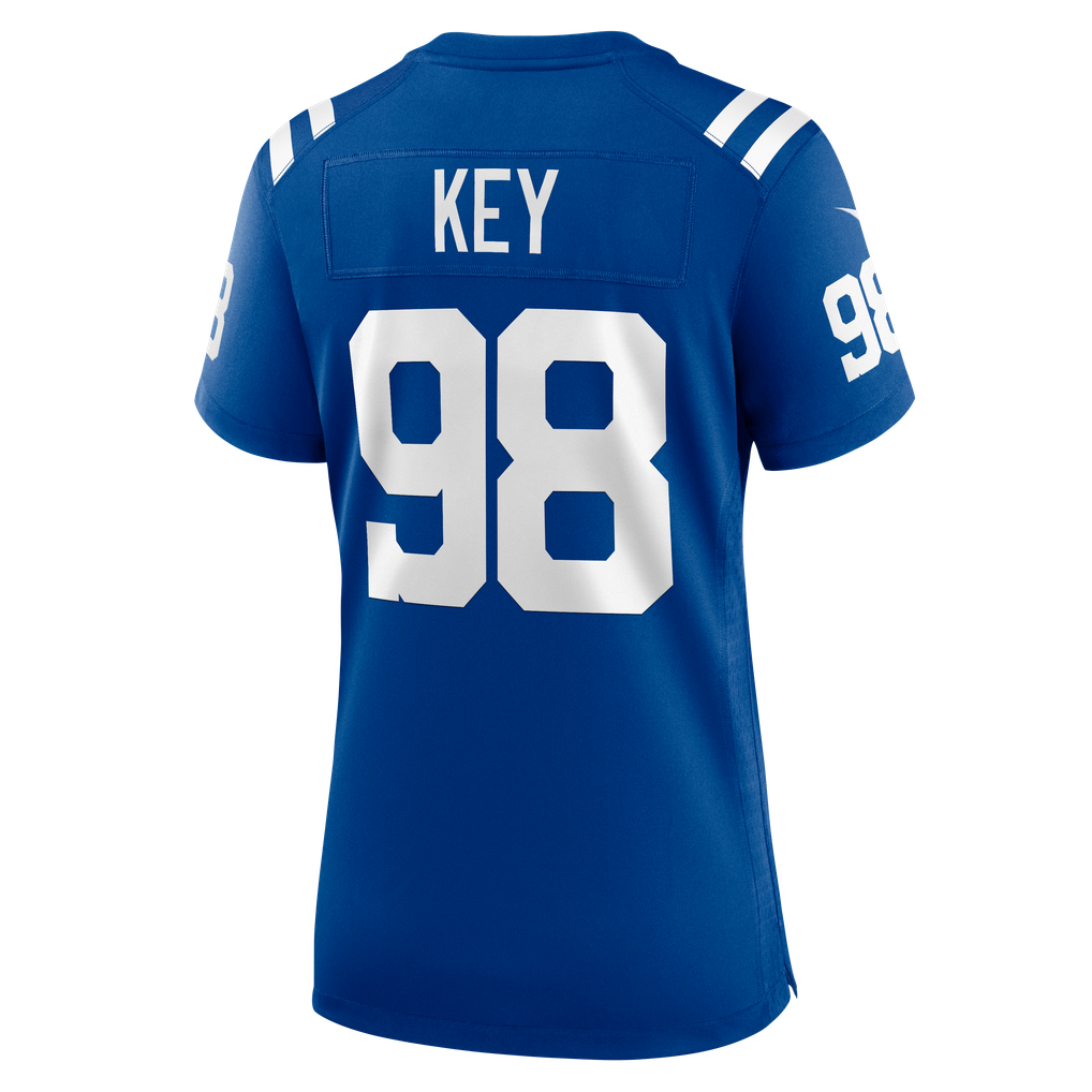 Women's Indianapolis Colts Arden Key Nike Royal Team Game Jersey - Image 8