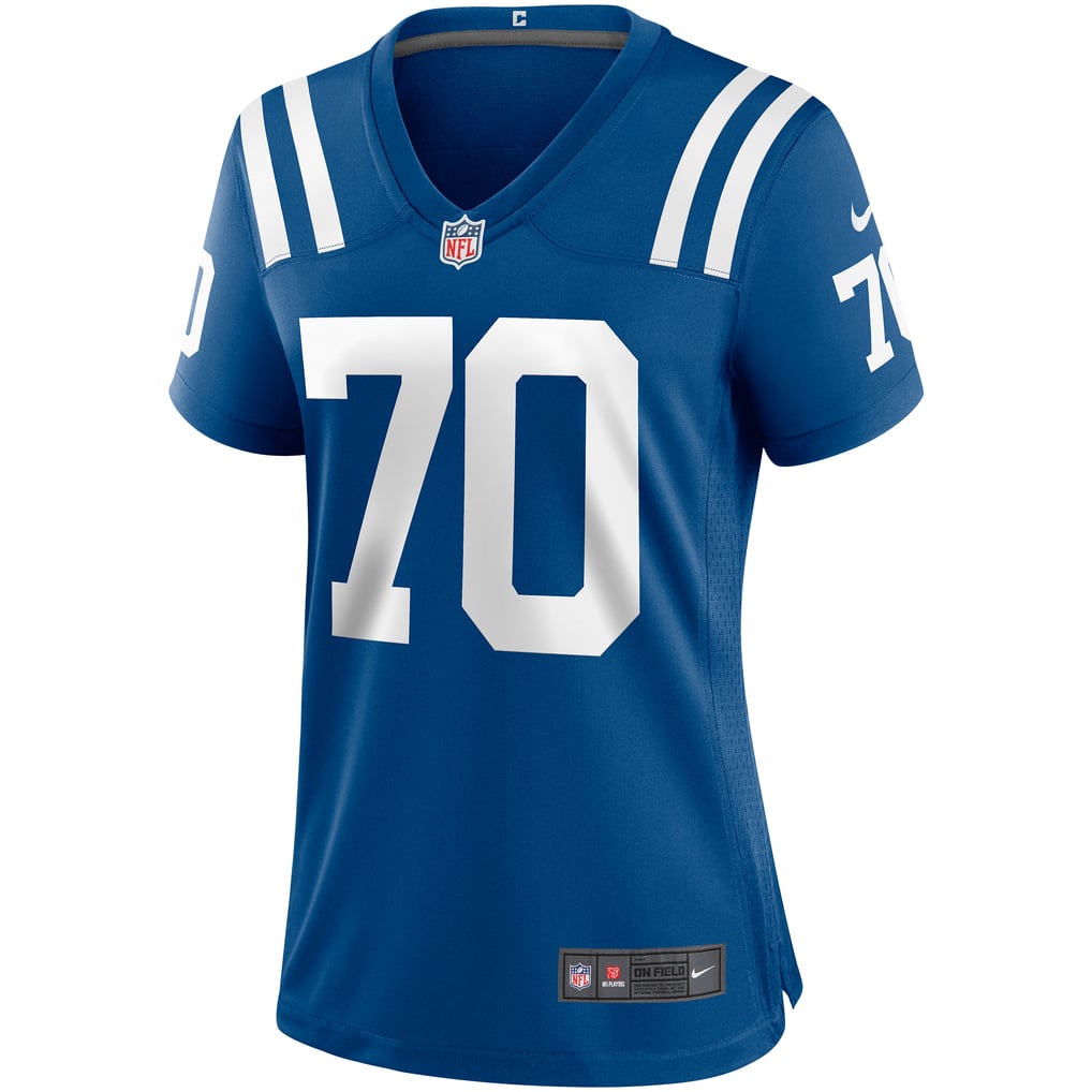 Women's Indianapolis Colts Art Donovan Nike Royal Game Retired Player Jersey - Image 3