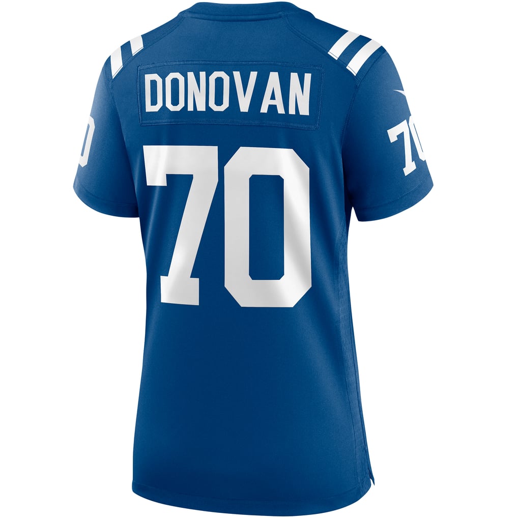 Women's Indianapolis Colts Art Donovan Nike Royal Game Retired Player Jersey - Image 4