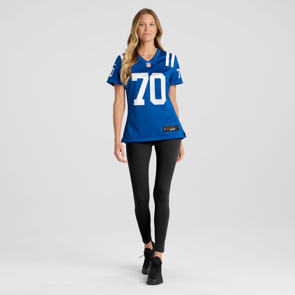 Women's Indianapolis Colts Art Donovan Nike Royal Game Retired Player Jersey - Image 5