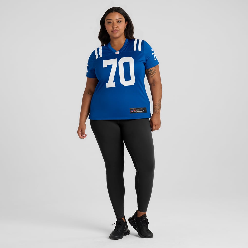 Women's Indianapolis Colts Art Donovan Nike Royal Game Retired Player Jersey - Image 7